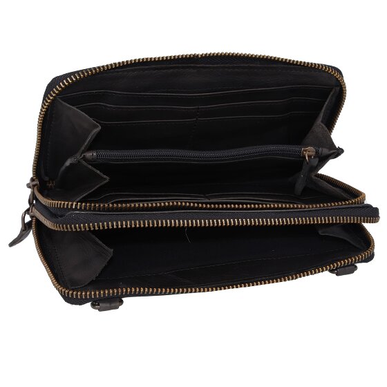 Harbour 2nd Anchor Love Serena Portefeuille d'embrayage Cuir véritable 20 cm