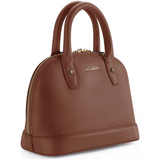 Lazarotti Sac à main en cuir « Bologna » à bandoulière, 24 cm
