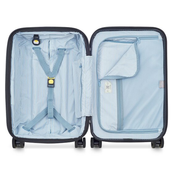 Delsey Paris Turenne 2.0 4 roulettes Trolley de cabine 55 cm Compartiment pour ordinateur portable