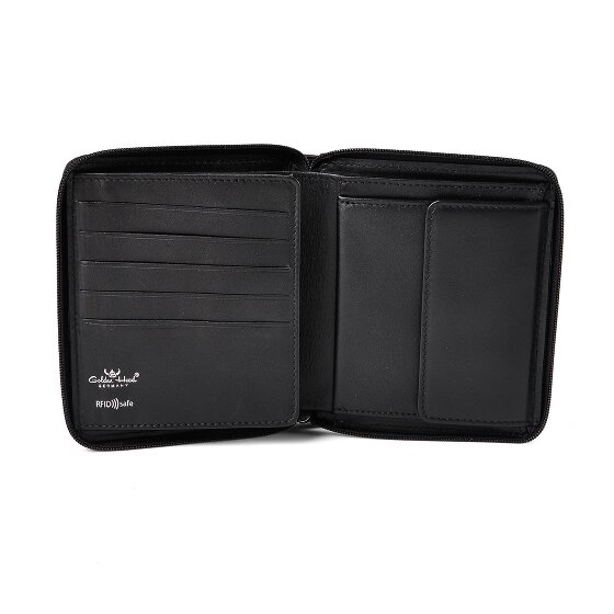 Golden Head Porte-monnaie Polo RFID en cuir 10,5 cm
