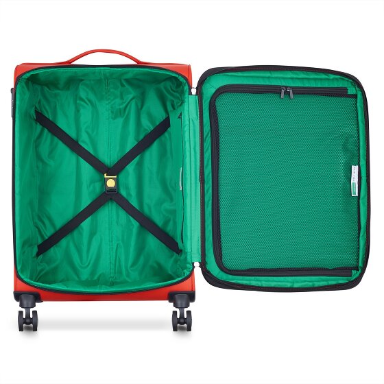 Delsey Paris x United Colors of Benetton Color Bock trolley 4 roues 67 cm avec soufflet extensible