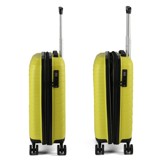 Benzi 5808 4 roulettes Trolley de cabine 55 cm avec soufflet d'extension