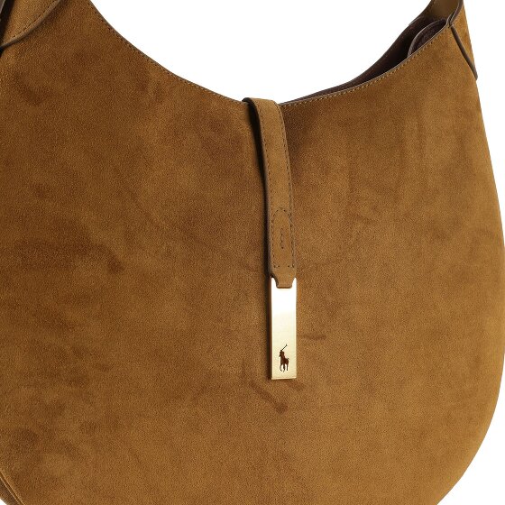 POLO RALPH LAUREN Polo ID Sac à bandoulière Cuir véritable 40 cm