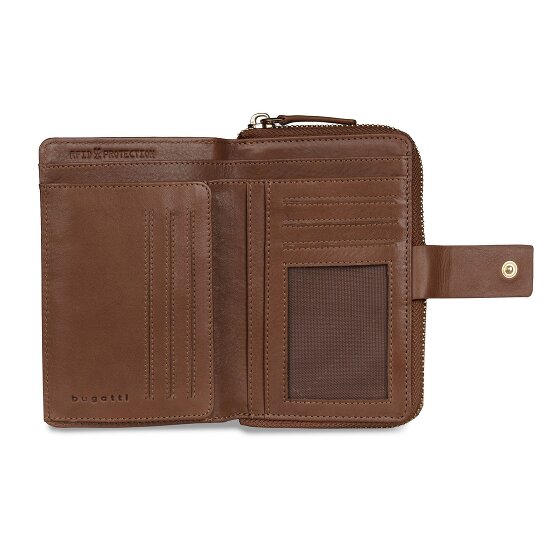 bugatti Noemi Porte-monnaie Protection RFID Cuir 14 cm