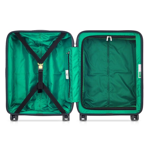 Delsey Paris x United Colors of Benetton Fabrica Ensemble de valises à 4 roulettes 3 pcs.