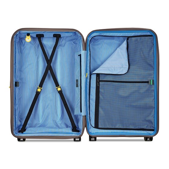 Delsey Paris Lutece 4 roulettes Trolley de cabine 55 cm avec soufflet d'extension