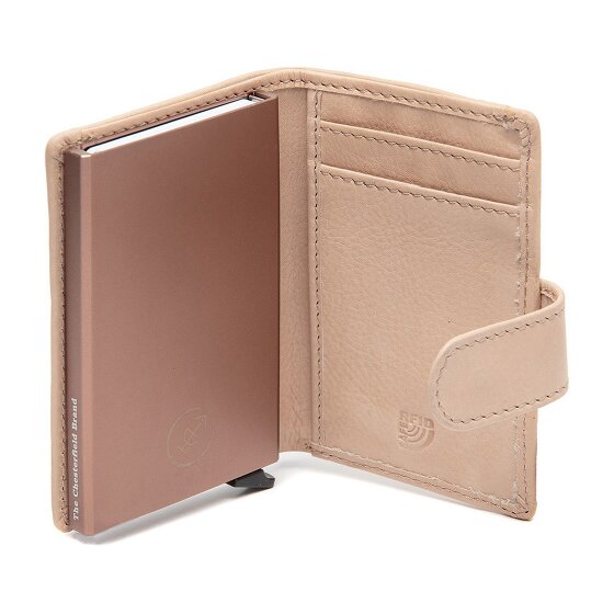 The Chesterfield Brand Kaunas Porte-monnaie Protection RFID Cuir véritable 7.5 cm