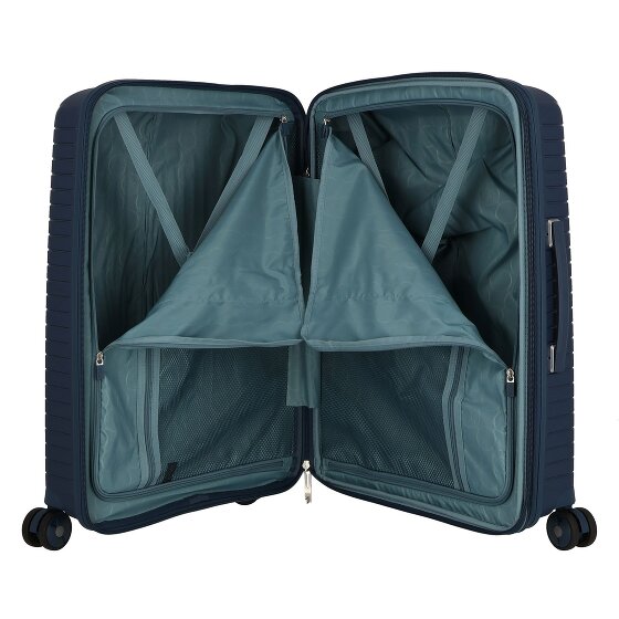 Jump Evae 4 roulettes Trolley 66 cm avec soufflet d'extension