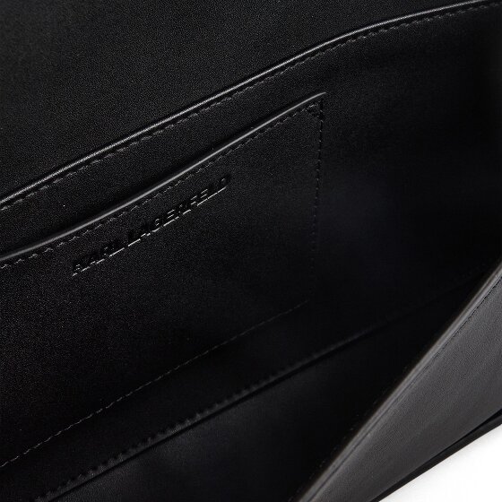 Karl Lagerfeld Signature Sac à bandoulière Cuir véritable 32.5 cm