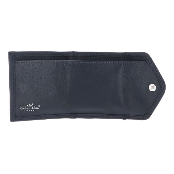 Golden Head Polo Porte-monnaie Cuir véritable 8 cm