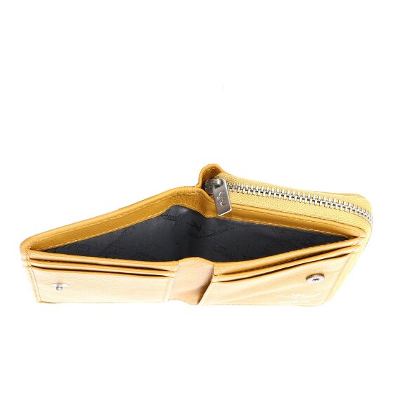 Golden Head Madrid Porte-monnaie Protection RFID Cuir véritable 11.5 cm