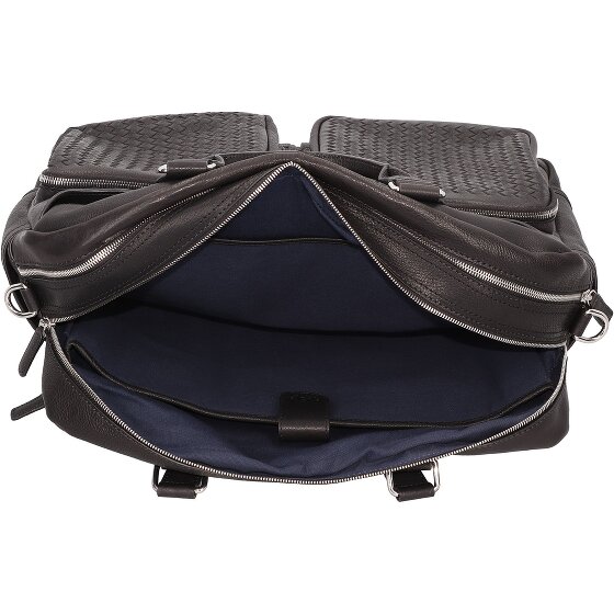bugatti Porte-documents Woven en cuir 48 cm
