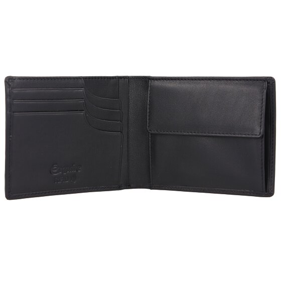 Esquire Frankfurt Porte-monnaie Protection RFID Cuir 11 cm