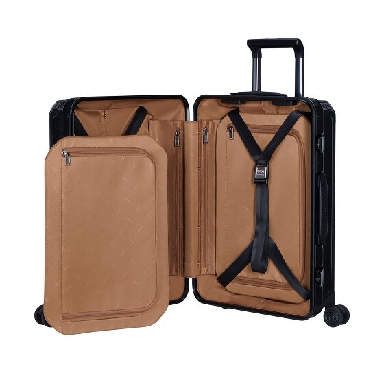 Samsonite Valise cabine Lite-Box Alu Boss Edition à 4 roues, en Aluminium, 55 cm