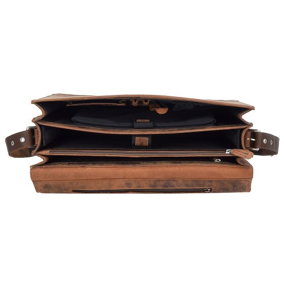 Plevier Retro Zeppelin Porte-documents Cuir 43.5 cm Compartiment pour ordinateur portable