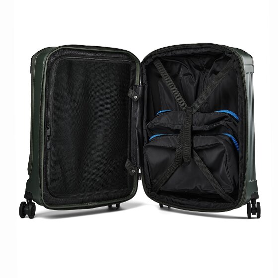 Piquadro PQ-Light 4 roues Valise cabine S 56 cm Compartiment ordinateur avec soufflet d'extension