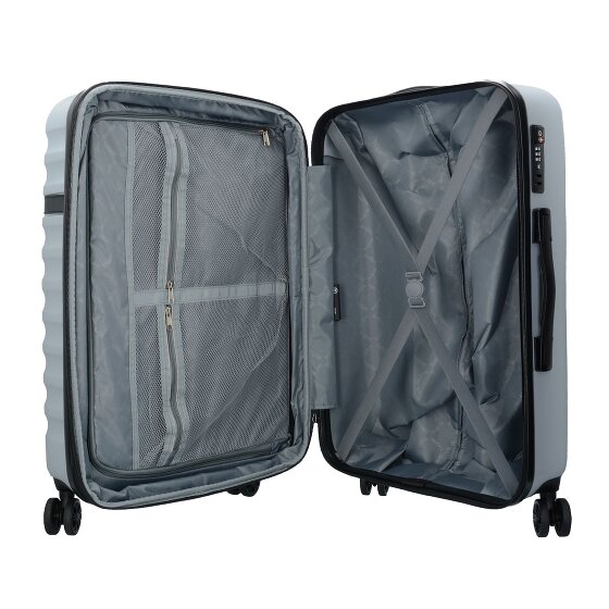 bugatti Corium Set de valises à 4 roulettes 3pcs.
