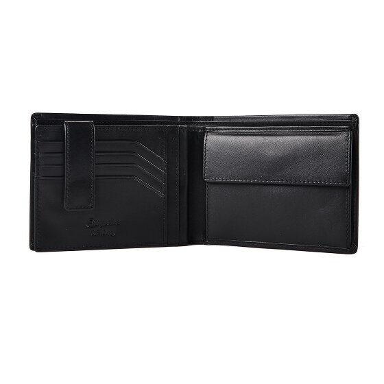 Esquire Silk Porte-monnaie Protection RFID Cuir véritable 12 cm