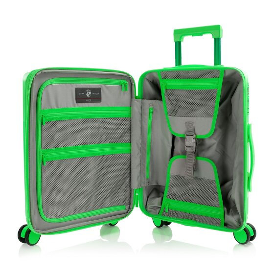 Heys HiLite 4 roulettes Trolley de cabine S 52.5 cm avec soufflet d'extension