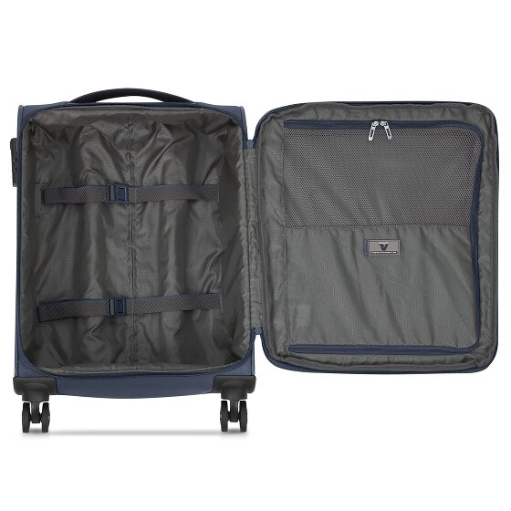 Roncato Jazz 4.0 4 roulettes Trolley de cabine S 55 cm avec soufflet d'extension