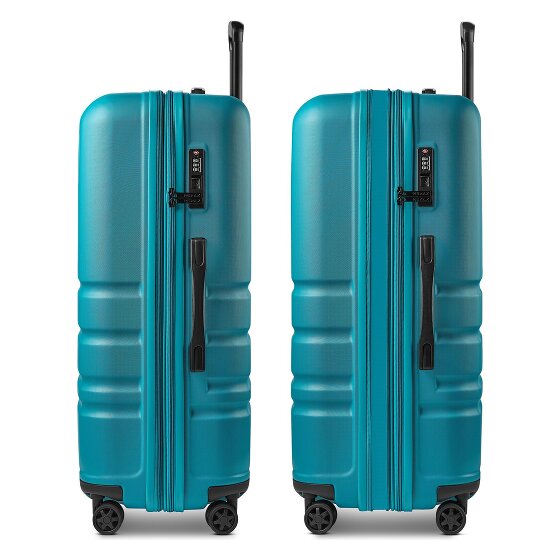 Redolz Pro ABS 4 roues Valise cabine 74 cm avec soufflet d'extension