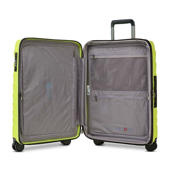 Echolac Exo 4 roulettes Set de valises 3 pièces avec soufflet d'extension