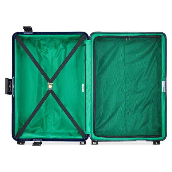 Delsey Paris x United Colors of Benetton Color Block Hardside 4-roll Trolley 76 cm