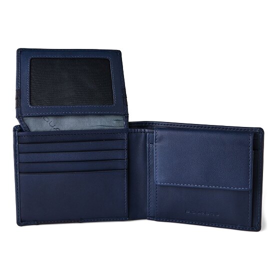 Piquadro Finn Porte-monnaie Protection RFID Cuir 11 cm