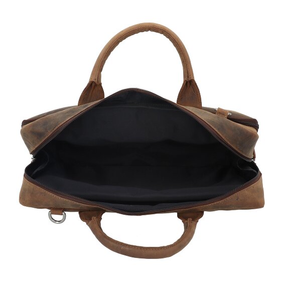 Plevier Retro Colmar Porte-documents Cuir 40 cm Compartiment pour ordinateur portable