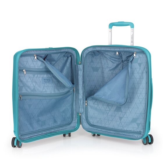 Gabol Queens 4 roulettes Trolley de cabine S 54 cm avec soufflet d'extension