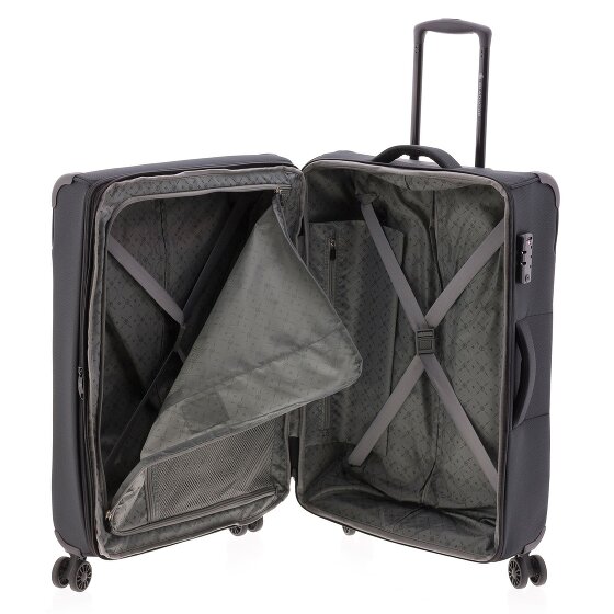 Gladiator 4700 4 roulettes Trolley 66 cm avec soufflet d'extension