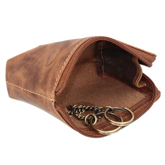 Greenburry Étui à clés vintage en cuir 11 cm