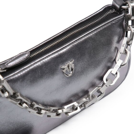 PINKO Half Moon Sac à main Cuir véritable 23 cm