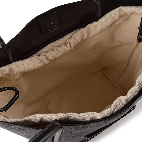 Karl Lagerfeld Autograph Sac de shopper Cuir véritable 40 cm