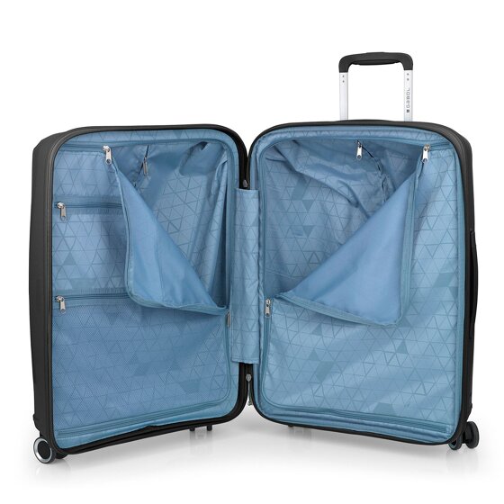 Gabol Queens 4 roulettes Set de valises 2 pièces avec soufflet d'extension