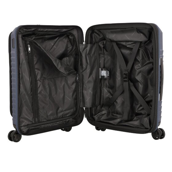 Samsonite Intuo 4 roulettes Trolley de cabine 55 cm Compartiment pour ordinateur portable avec soufflet d'extension