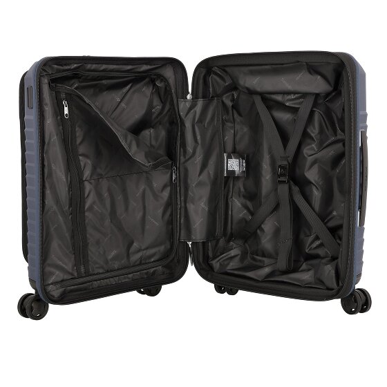 Samsonite Intuo 4 roulettes Trolley de cabine 55 cm Compartiment pour ordinateur portable avec soufflet d'extension