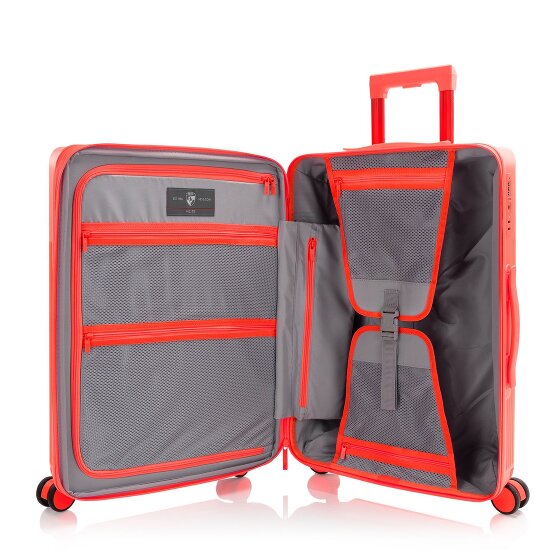 Heys HiLite 4 roulettes Trolley M 63.5 cm avec soufflet d'extension