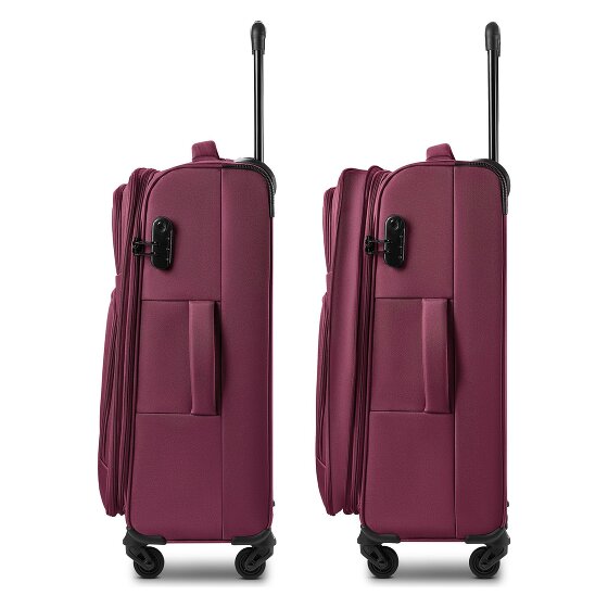 Smartbox Edition 04 4 roues Valise cabine 67 cm avec soufflet d'extension