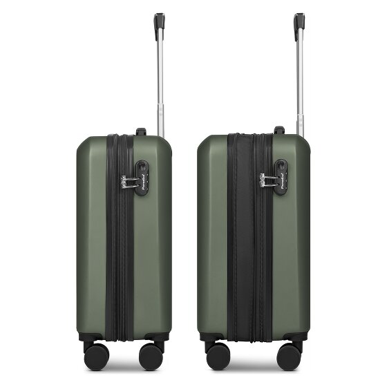 Check.In Paradise 2.0 4 roues Valise cabine S 55 cm avec soufflet d'extension
