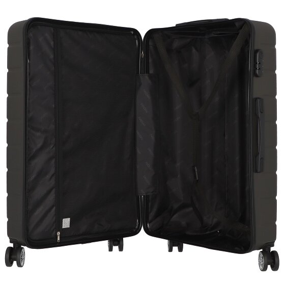 Nowi Bergamo 4 roulettes Trolley 75 cm