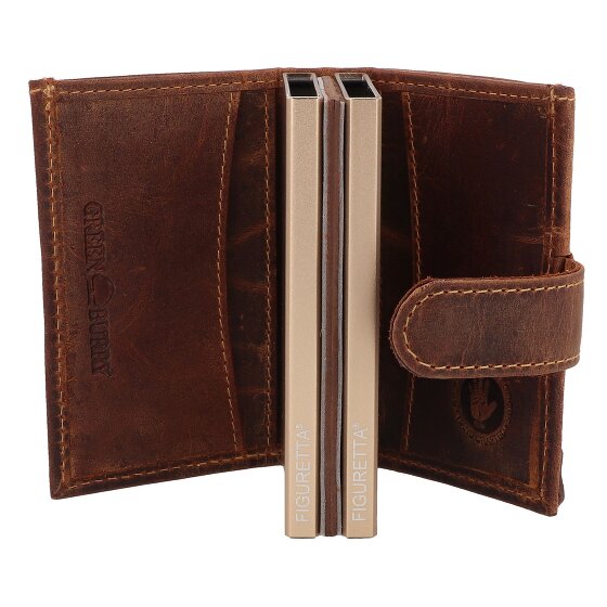Greenburry Vintage Porte-monnaie Protection RFID Cuir 8 cm