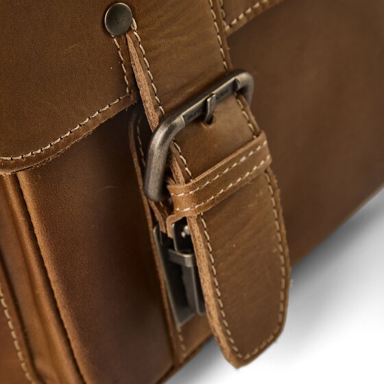 aunts & uncles Heritage Attaché-case Cuir véritable 39 cm Compartiment ordinateur