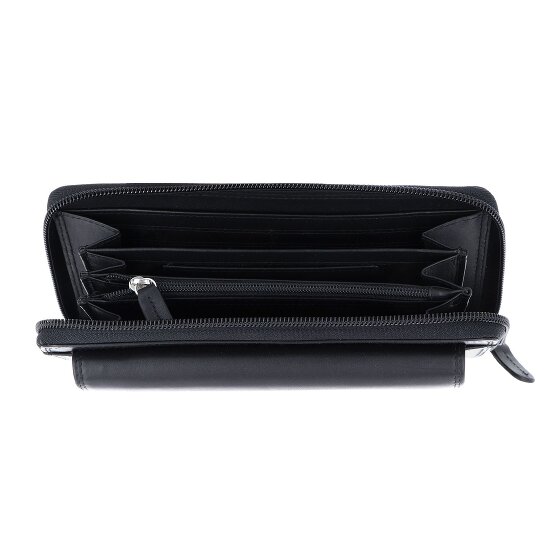 Golden Head Polo Porte-monnaie Protection RFID Cuir véritable 19.5 cm
