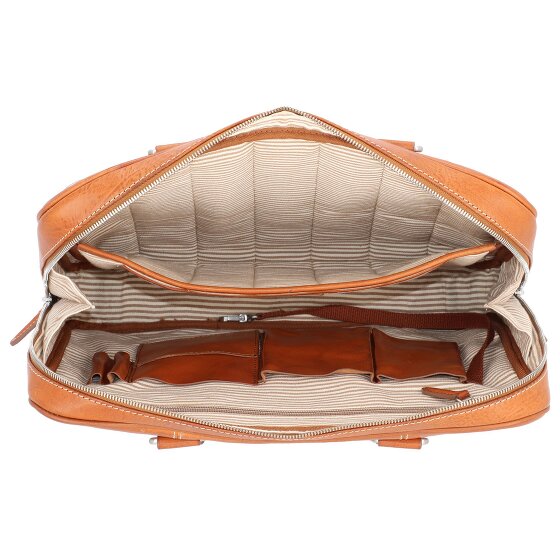 Leonhard Heyden Bergamo Porte-documents en cuir 38 cm Compartiment pour ordinateur portable