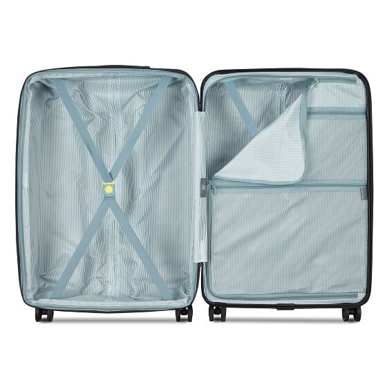 Delsey Paris Meteor 4 roues Valise cabine L 78 cm avec soufflet d'extension