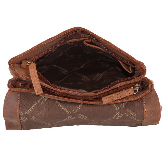 Greenland Nature Montenegro Sac à bandoulière en cuir 23 cm