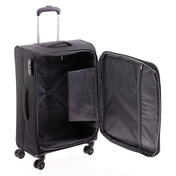 Gladiator 3700 4 roulettes Trolley 66 cm avec soufflet d'extension