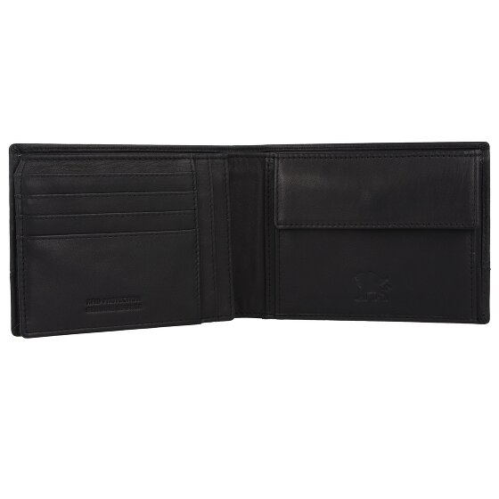 mano Don Romeo Porte-monnaie RFID cuir 13 cm