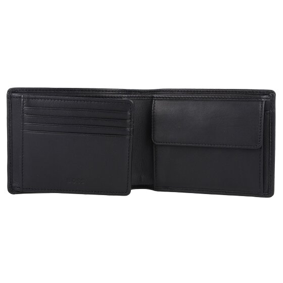 Boss Arezzo Porte-monnaie en cuir 13 cm